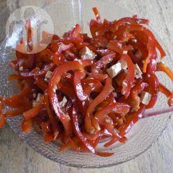 Recette salade de poivrons rouges à la feta – toutes les recettes ...
