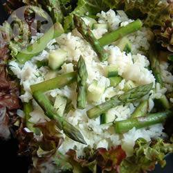 Recette salade de riz aux asperges et au concombre – toutes les ...