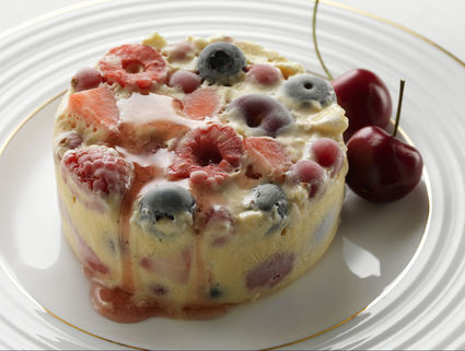 Recette de pudding glacé aux fruits d'été