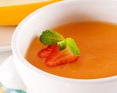 Recette soupe glacée carottes-pamplemousse