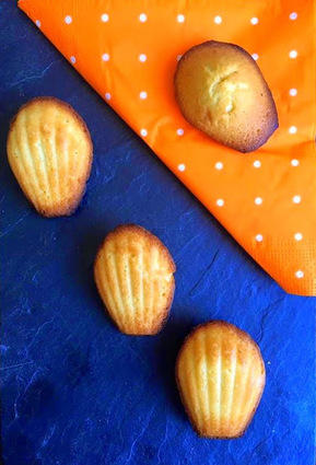 Recette madeleines à la fleur d'oranger (madeleine dessert)