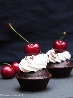 Recette de cupcakes vegan façon forêt noire