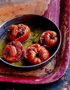 Tomates-merguez vite faites pour 4 personnes