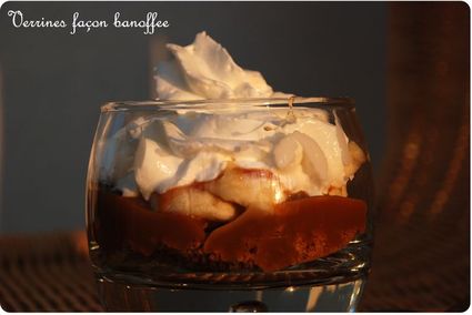 Verrines façon banoffee avec COOKEO TOUCH