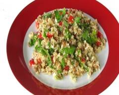 Recette salade de quinoa et lentilles