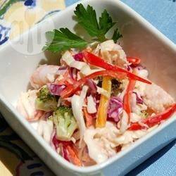 Recette salade de fruits de mer et de chou – toutes les recettes ...
