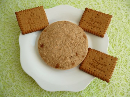 Recette de cookie cru hyperprotéiné aux spéculoos avec yaourt de ...