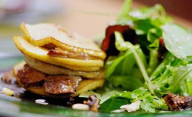 Escalope de foie gras aux pommes de lorraine pour 4 personnes ...