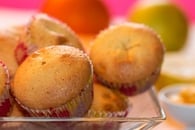 Recette de muffins au cœur crème curd d'orange et bergamote