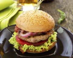Recette burger végétarien au steak de soja