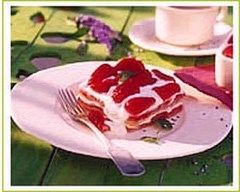Recette tiramisu à la fraise au marsala