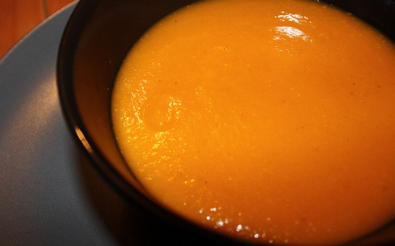 Recette soupe de carottes et potiron au curry pas chère et simple ...