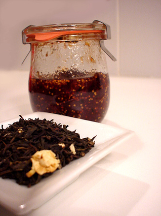 Recette de confiture de figues au thé