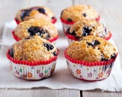 Recette blueberry muffins (muffins aux myrtilles)