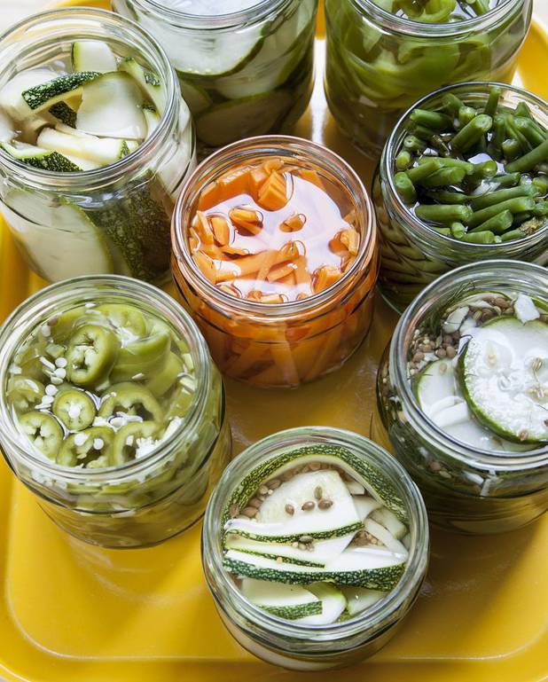 Pickles faciles pour 10 personnes