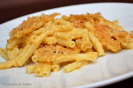 Recette de gratin de macaroni au cheddar ou mac and cheese