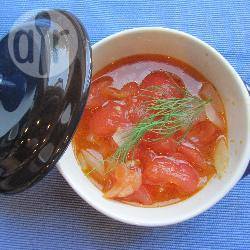Recette soupe froide de tomate à l'aneth – toutes les recettes ...