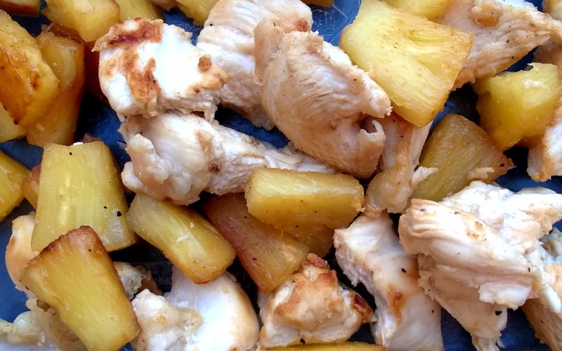 Recette poulet à l'ananas économique > cuisine étudiant