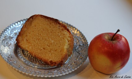 Recette de gâteau aux pommes et fleur d'oranger