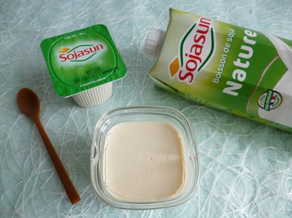 Recette yaourts de soja maison