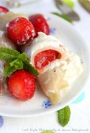 Recette de raviolis aux fraises