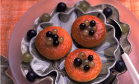 Petits babas aux raisins pour 8 personnes