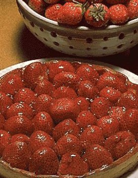 Tarte aux fraises pour 4 personnes