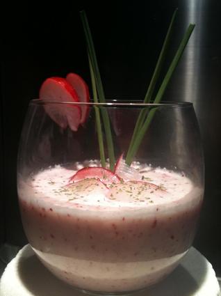 Recette de smoothie aux radis roses