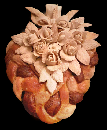 Recette de pain décoré