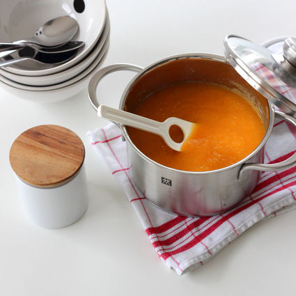 Recette de soupe pâtisson  carotte