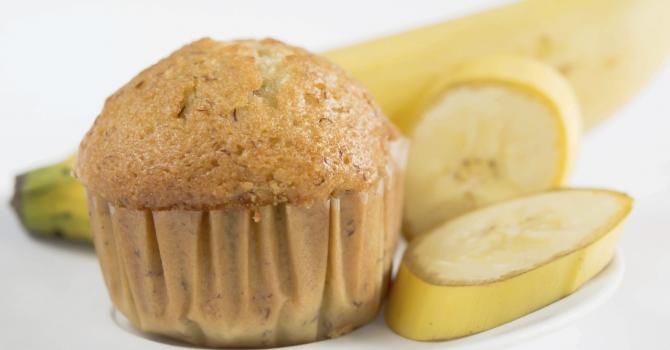 Recette de muffins à la banane