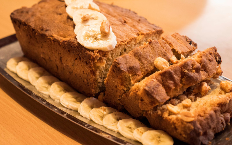 Recette cake banane beurre de cacahuète économique > cuisine ...