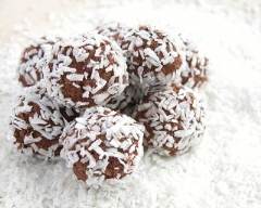 Recette rochers à la noix de coco et au chocolat noir