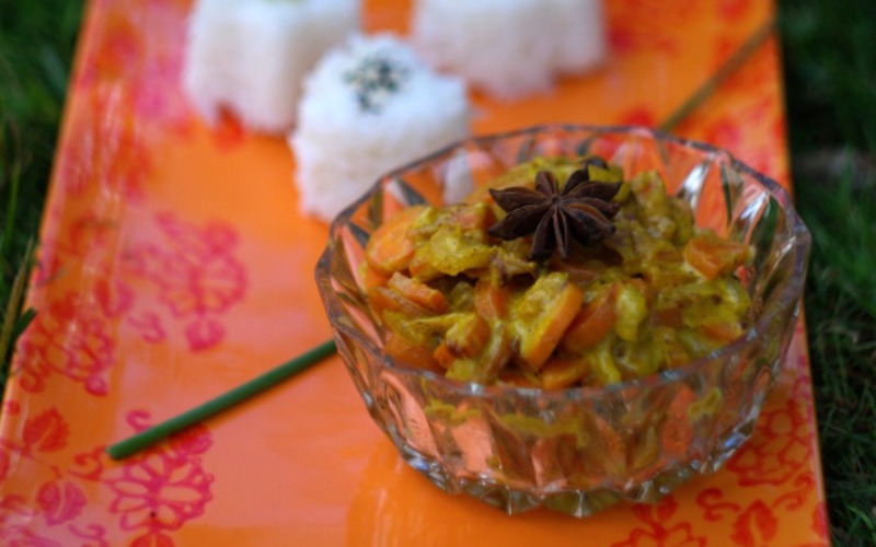 Recette curry carottes et noix de coco (vegan) pas chère et simple ...