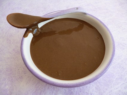 Recette de crème dessert hyperprotéinée chanvre et chocolat