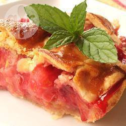 Recette tourte rhubarbe et fraises – toutes les recettes allrecipes
