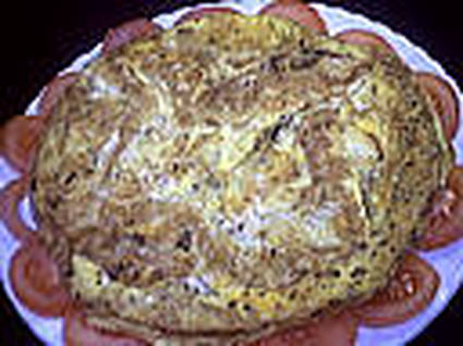 Recette omelette farcie au crabe