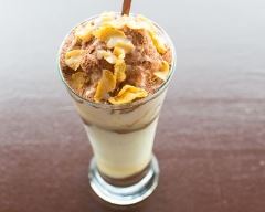 Recette milkshake chocolat, vanille et corn-flakes