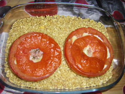 Recette de tomates farcies au râpé de jambon