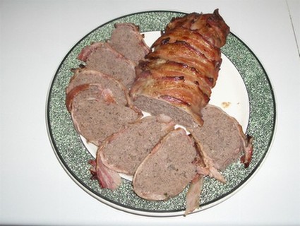 Recette de rôti de boeuf haché au bacon