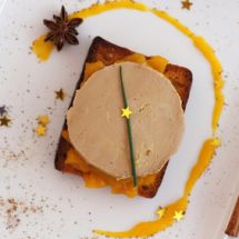 Escalopes de foie gras à la mangue