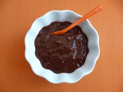 Recette de crème dessert crunchy chocolat noisette chicorée
