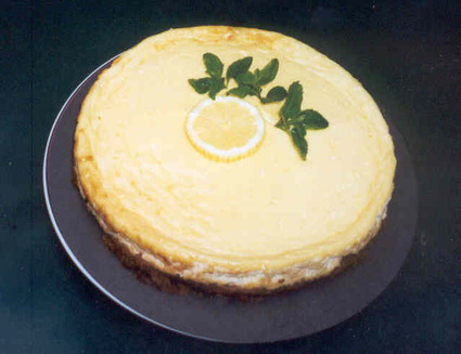 Recette de cheesecake au citron, petits-suisses et petits-beurre