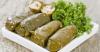 Recette de feuilles de riz diététiques farcies au riz du liban
