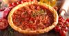 Recette de tarte allégée tomates fraîches et sauce tomate au thym