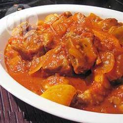 Recette travers de porc à la sauce tomate – toutes les recettes ...
