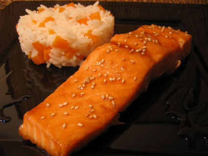 Recette de saumon au soja et au sirop d'érable