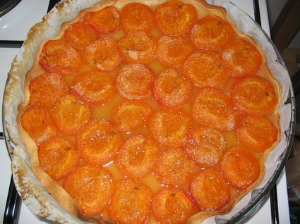 Recette de tarte à l'abricot et confiture d'abricots