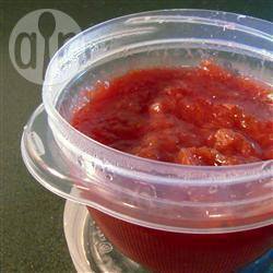 Recette confiture de rhubarbe à l'orange – toutes les recettes ...