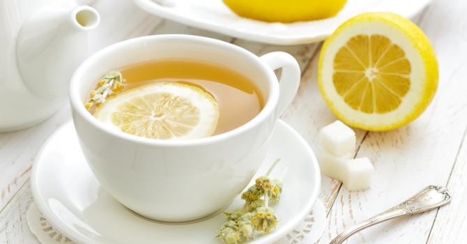 Recette de thé vert au citron minceur